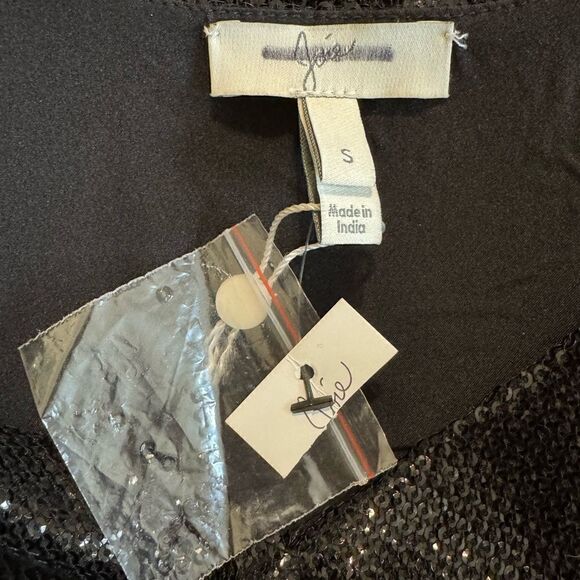 NWT Joie Pleated Sequin Dress - Picture 10 of 11